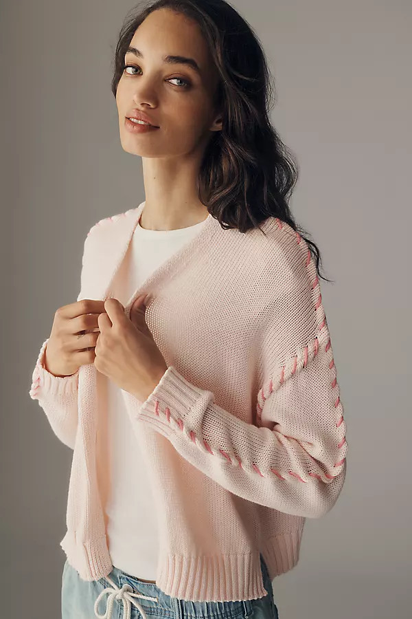 Sienna 100% Cotton Cardigan Sweater | Anthropologie (US)