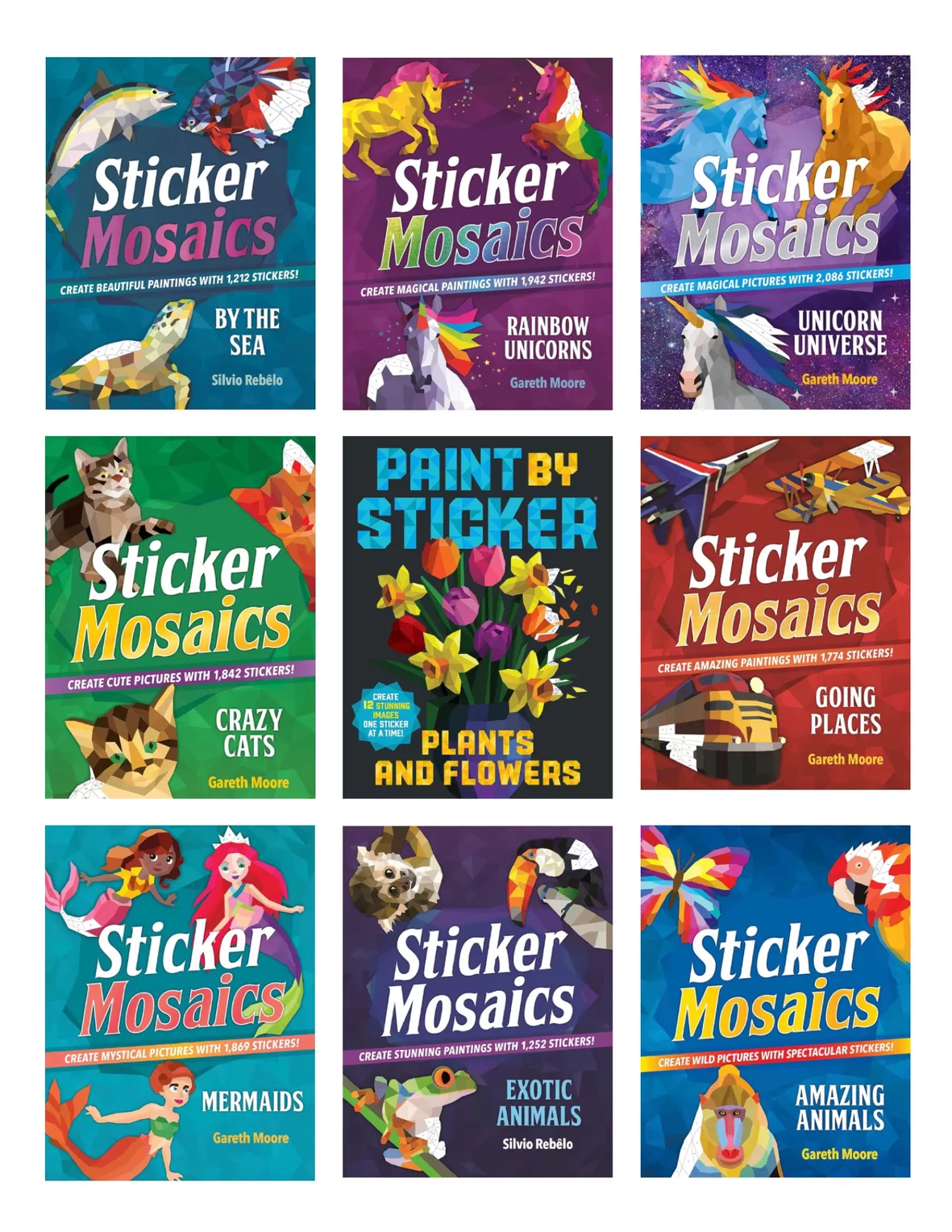 Paint by Sticker: Plants and Flowers: Create 12 Stunning Images One Sticker at a Time! [Book]