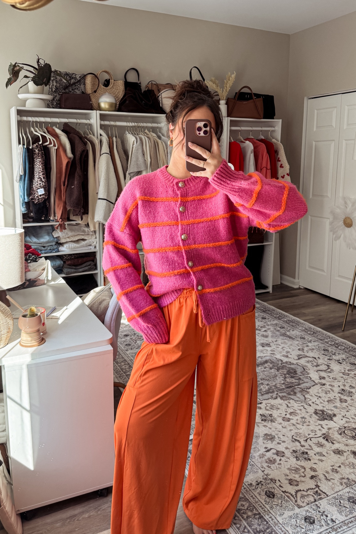 Colorful and comfy valentines outfit inspo  