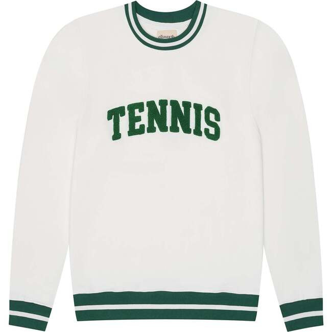 Elle Women's Sweatshirt, Collegiate Tennis | Maisonette