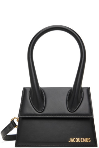 Jacquemus - Black 'Le Chiquito Moyen' Bag | SSENSE
