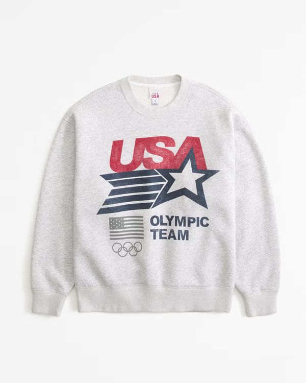 Top RatedOnline ExclusiveOlympics Vintage Sunday Crew | Abercrombie & Fitch (US)