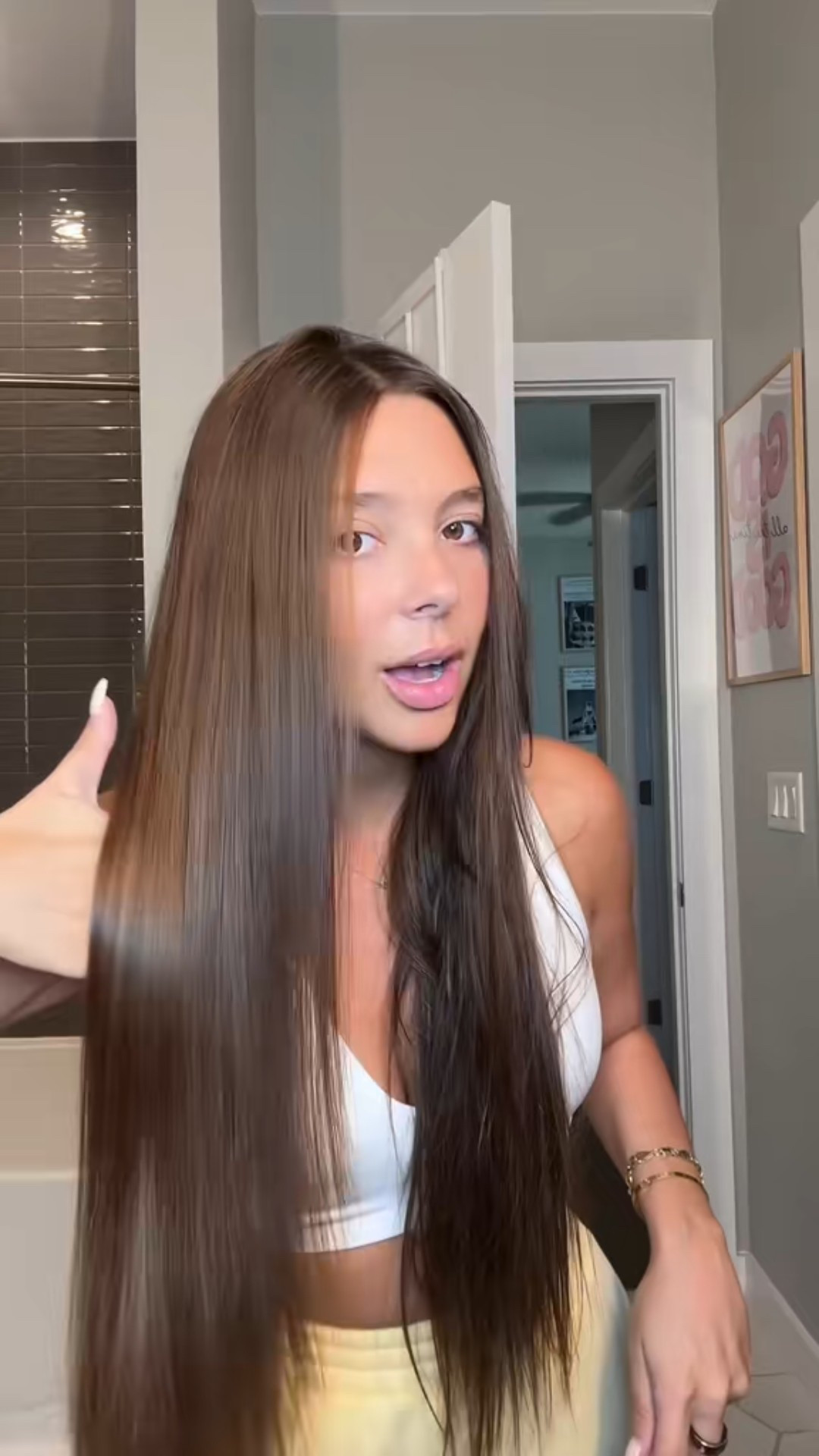 Absolutely blown away by this color wow leave in conditioner!! Glass, smooth, shiny hair! Also good for frizz and humidity control! 

#LTKBeauty #LTKSaleAlert #LTKFindsUnder50