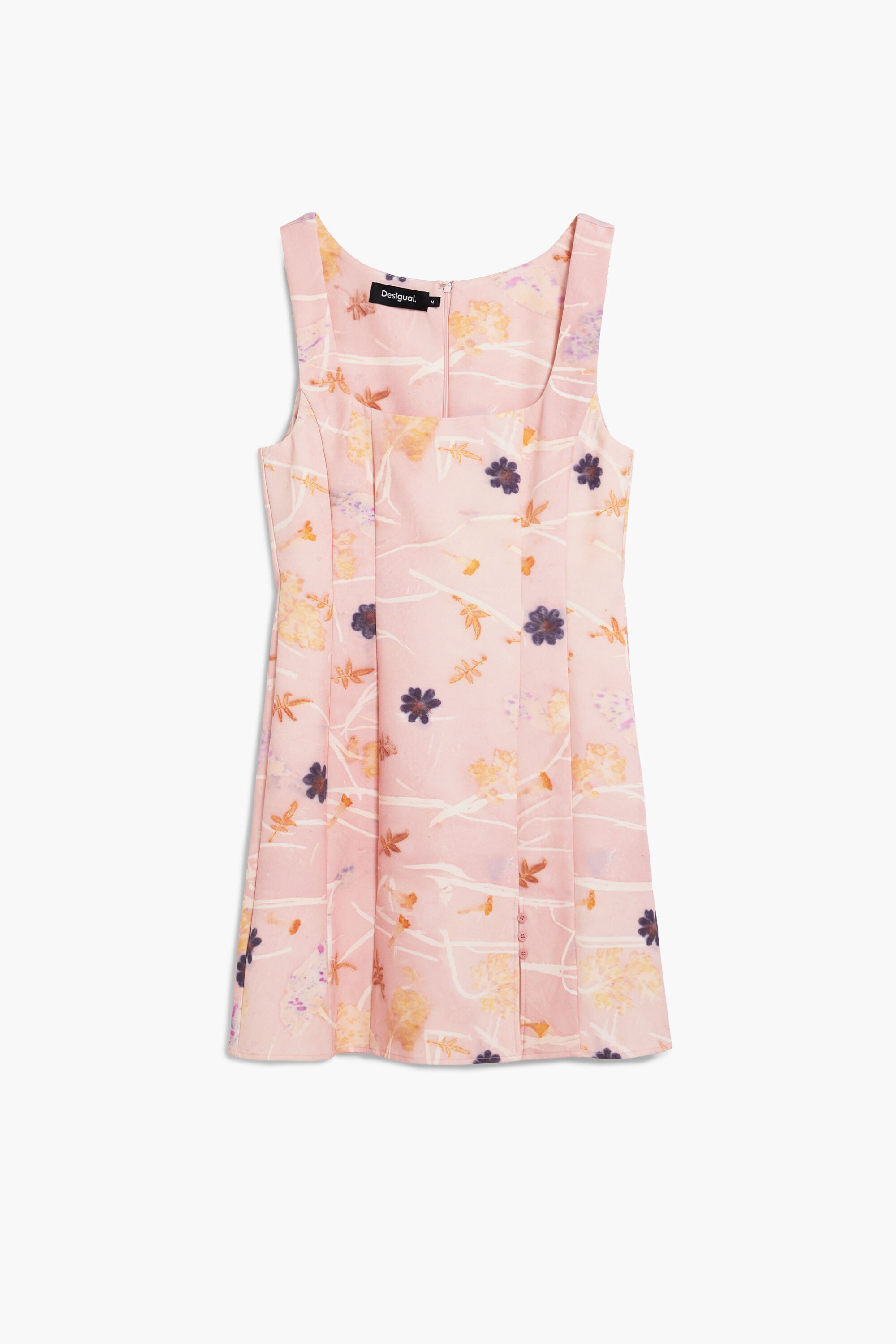 Short dress with straps | Desigual USA,CA