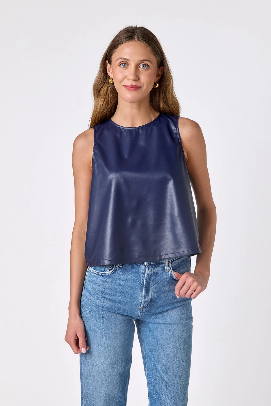 Alma Tank | Bra-Friendly Button-Back Tank Top | CROSBY by Mollie Burch | CROSBY by Mollie Burch