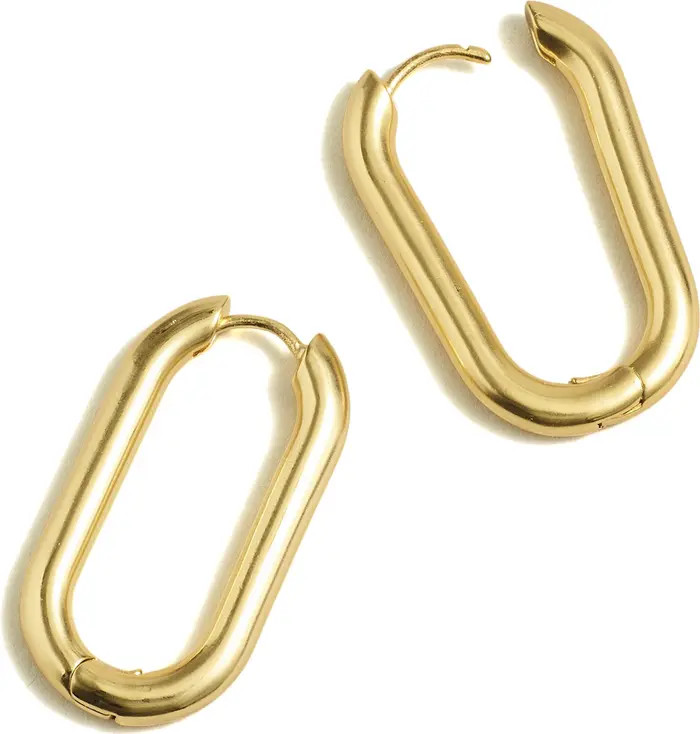 Carabiner Large Hoop Earrings | Nordstrom Rack