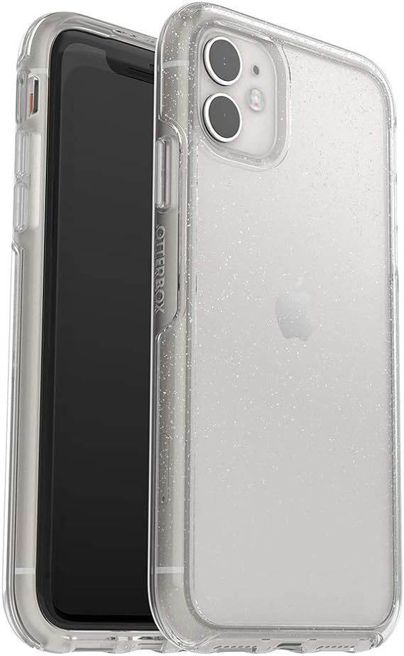 OtterBox Symmetry Clear Series Case for iPhone 11 - Stardust (Silver Flake/Clear) | Amazon (US)