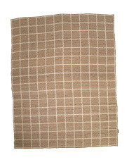 9x12 Jute Fletcher Gridlines Area Rug | TJ Maxx