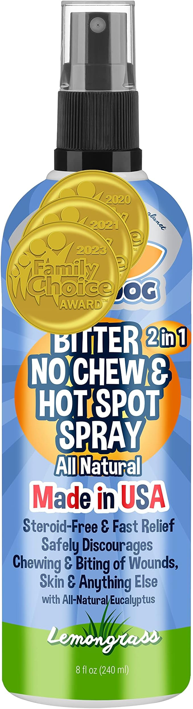 Bodhi Dog Bitter 2-in-1 No Chew & Hot Spot Spray - Natural Anti-Chew Remedy Better Than Bitter Ap... | Amazon (US)