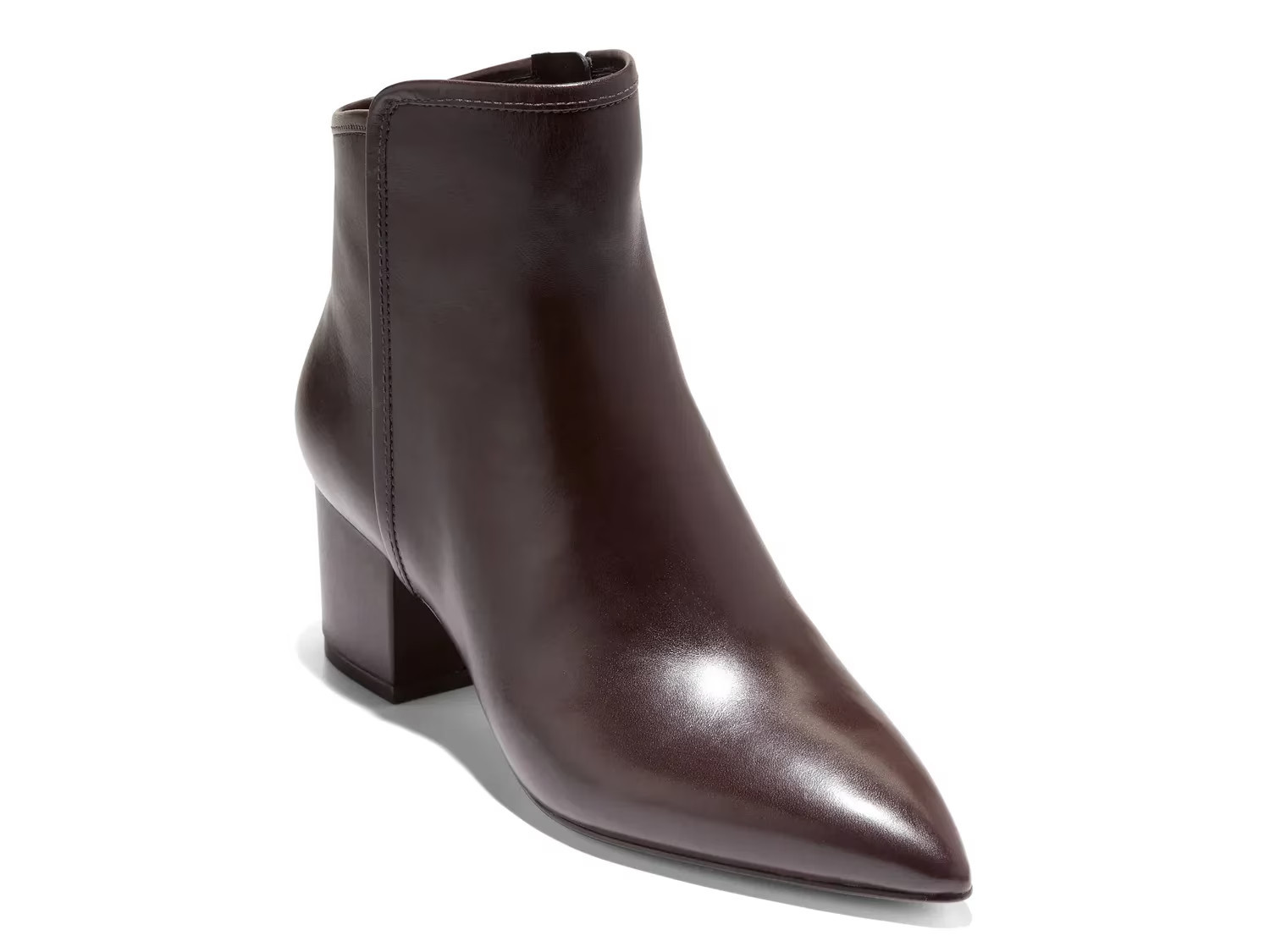 Cole Haan Eanna Bootie | Women's | Chocolate Brown Leather | Size 11 | Boots | DSW