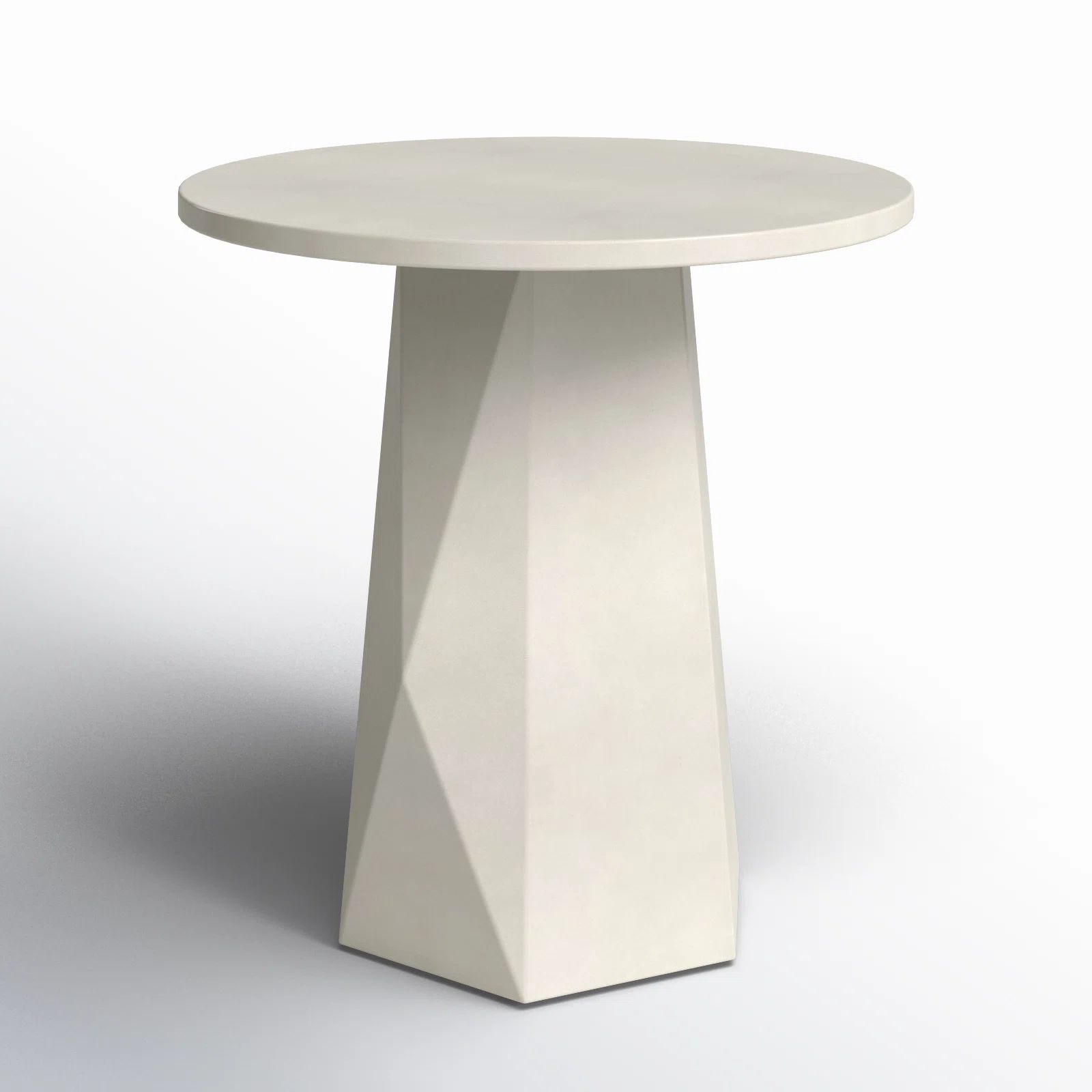 Annibelle 22'' Stone Outdoor Side Table | Wayfair North America