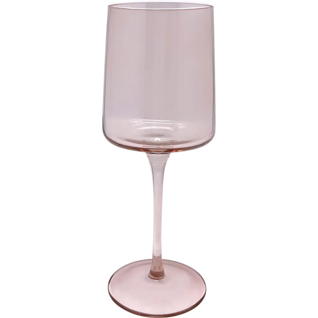 Mariposa Fine Line Set of 4 Wine Glasses in Pink at Nordstrom | Nordstrom