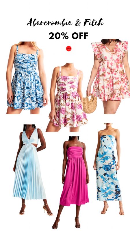 Abercrombie & Fitch Summer Dresses #abercrombie #abercrombieandfitch #abercrombiedresses #summerdresses #abercrombiesakrs 

#LTKwedding #LTKFind #LTKsalealert