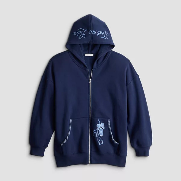 Girls 7-16 Sea + Skye Fleece Oversized Hoodie | Kohl's