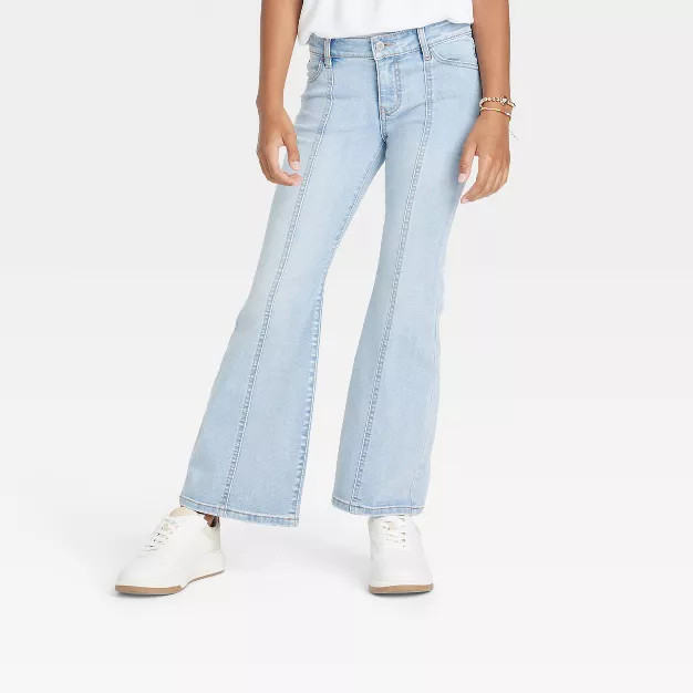 Girls' Low-Rise Flare Jeans - art class™ | Target