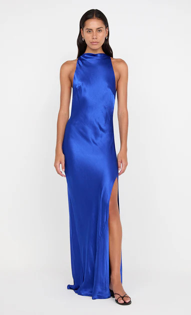 SOL MAXI DRESS - MEDITERRANEAN BLUE | Bec & Bridge (Global)