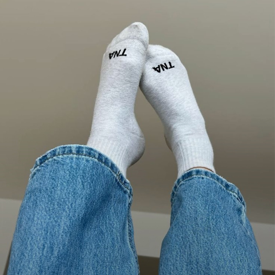 Cozy socks tna Aritzia denim jeans 

#LTKGiftGuide #LTKfindsunder50 #LTKstyletip