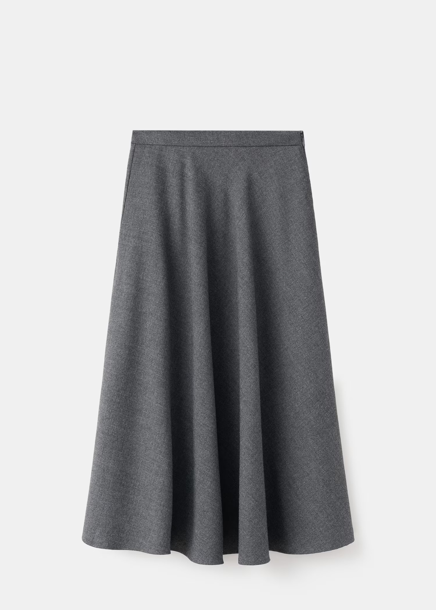 A-line wool-blend skirt - Women | MANGO United Kingdom | MANGO (UK)