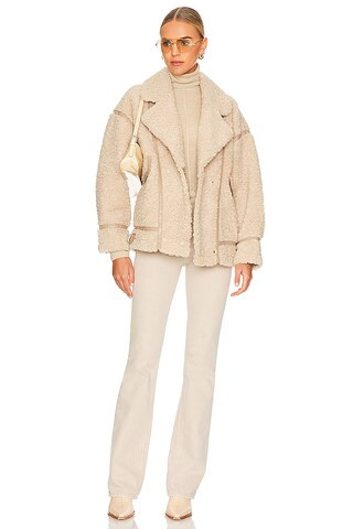 Badu Jacket in Beige | Revolve Clothing (Global)