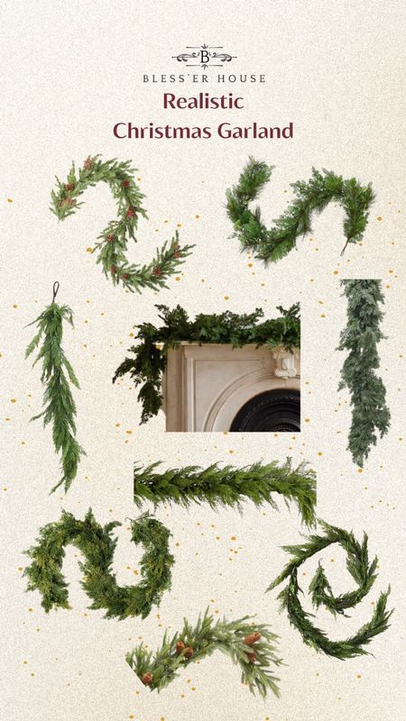 Realistic Christmas garlands

#christmas #christmasdecor #holiday #holidaydecor #vintagechristmas #garland #christmasgarland #afloral #crateandbarrel #terrain #anthropologie #target #mcgeeandco 

#LTKhome #LTKSeasonal