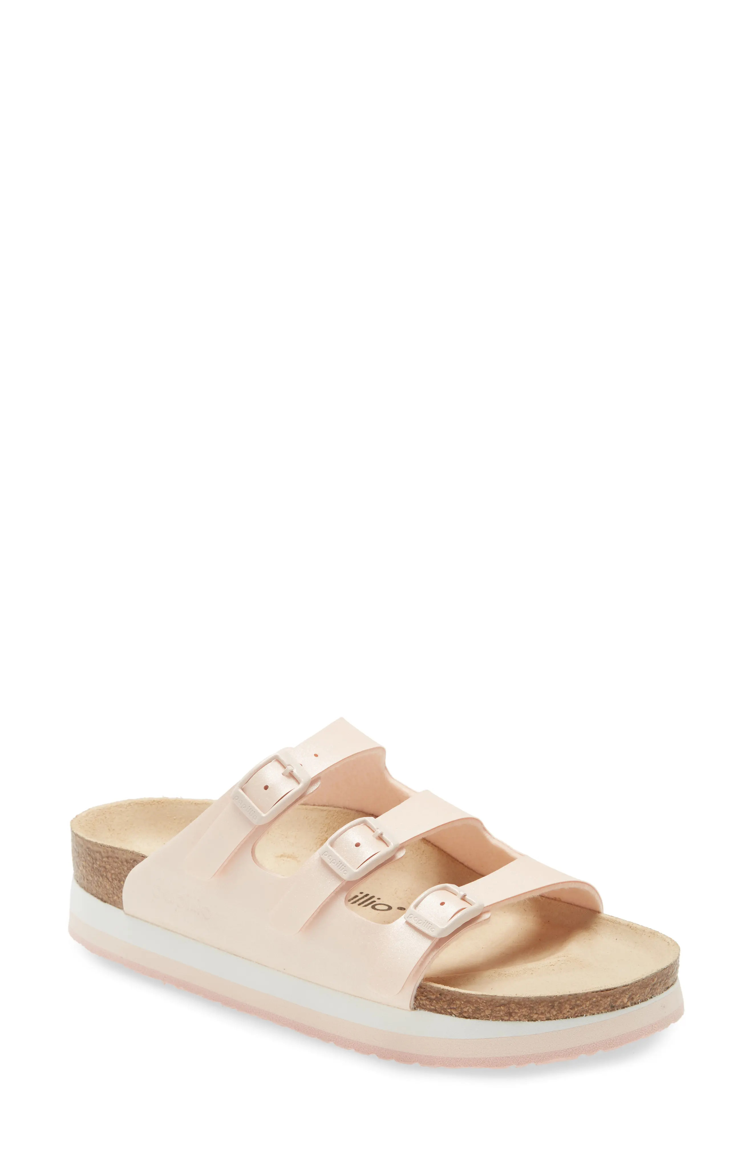 Women's Papillo By Birkenstock Florida Birko-Flor(TM) Platform Slide Sandal, Size 5-5.5US / 36EU B - | Nordstrom