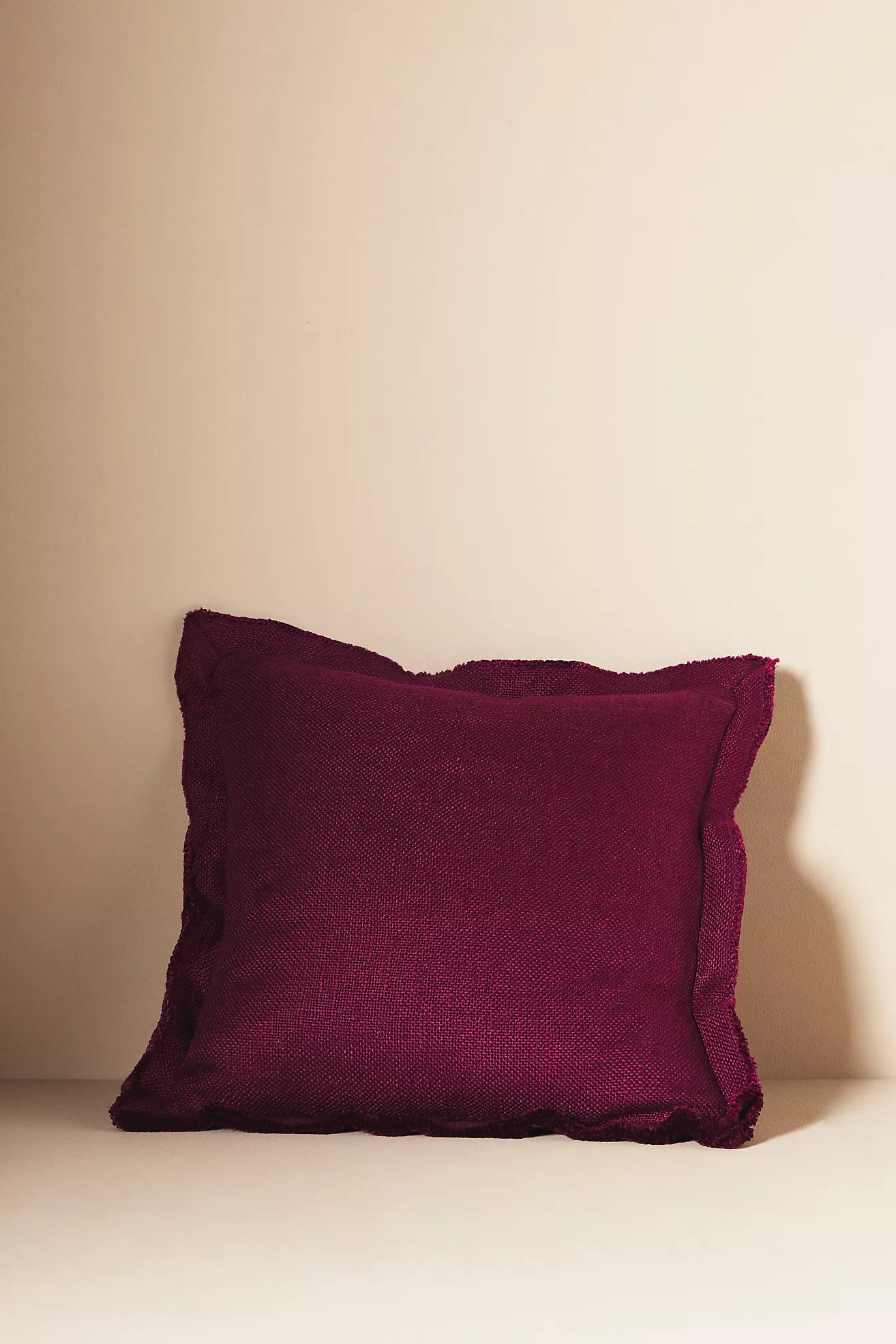Luxe Linen Blend Pillow | Anthropologie (US)