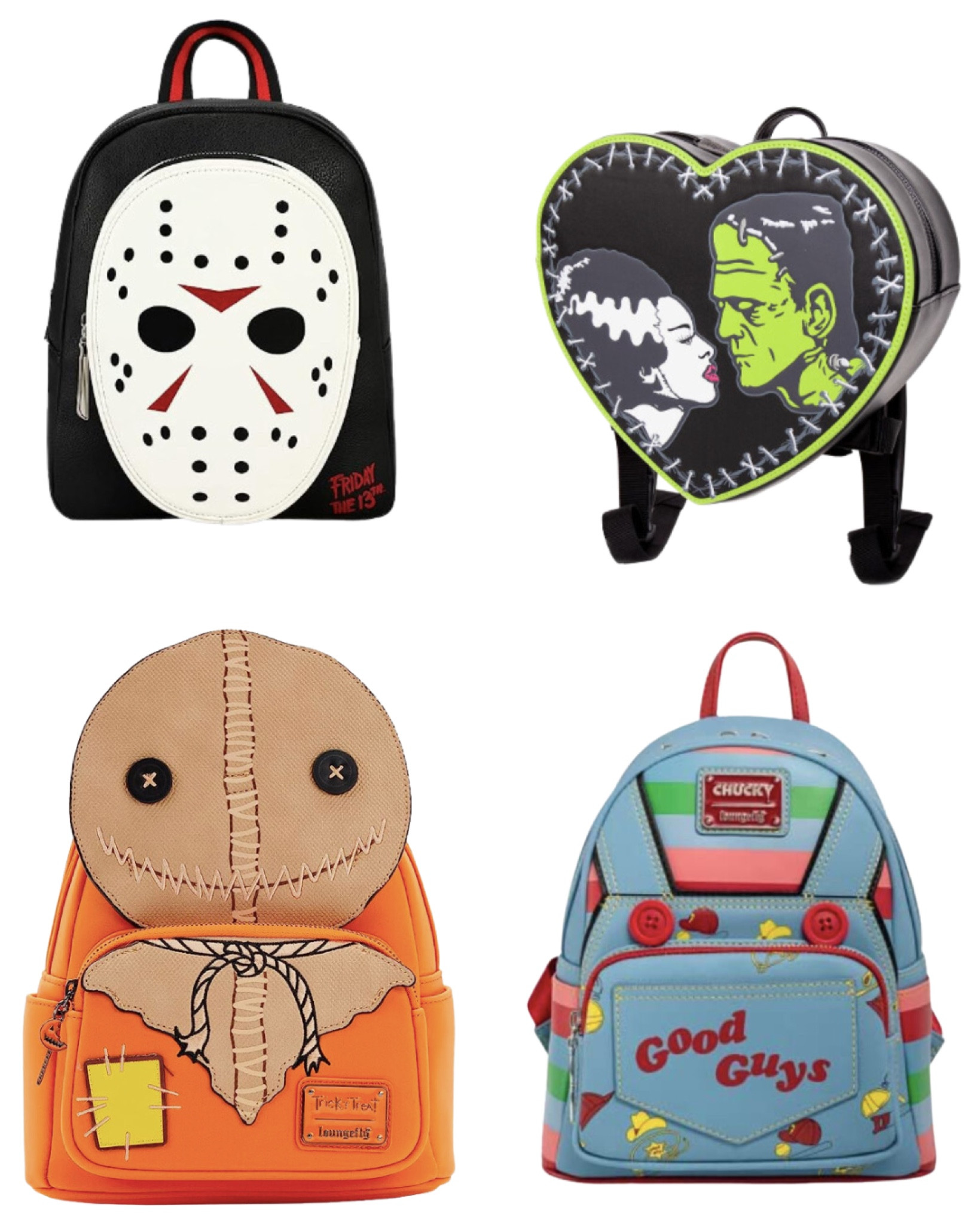 Cute backpacks to wear to Universal Studios Halloween Horror Nights! #halloween #loungefly #loungeflybackpack #goidguys #scarymovies #horrornights #halloweenhorrornights #universalstudios #universalstudiosoutfits #universalstudiosoutfitideas #horrornightsoutfits 