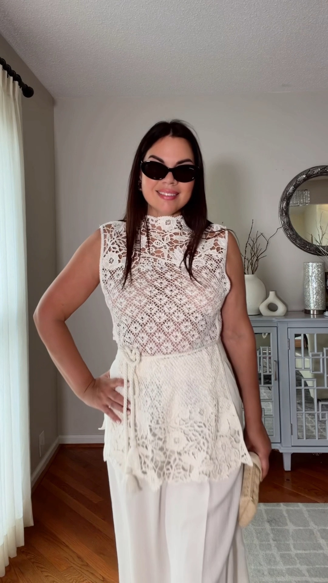 Elevated summer style with a beautifully H&M crafted crochet knit top and luxurious linen trousers. Classic pieces you’ll wear for years. 🤍

#LTKTravel #LTKSaleAlert #LTKootd