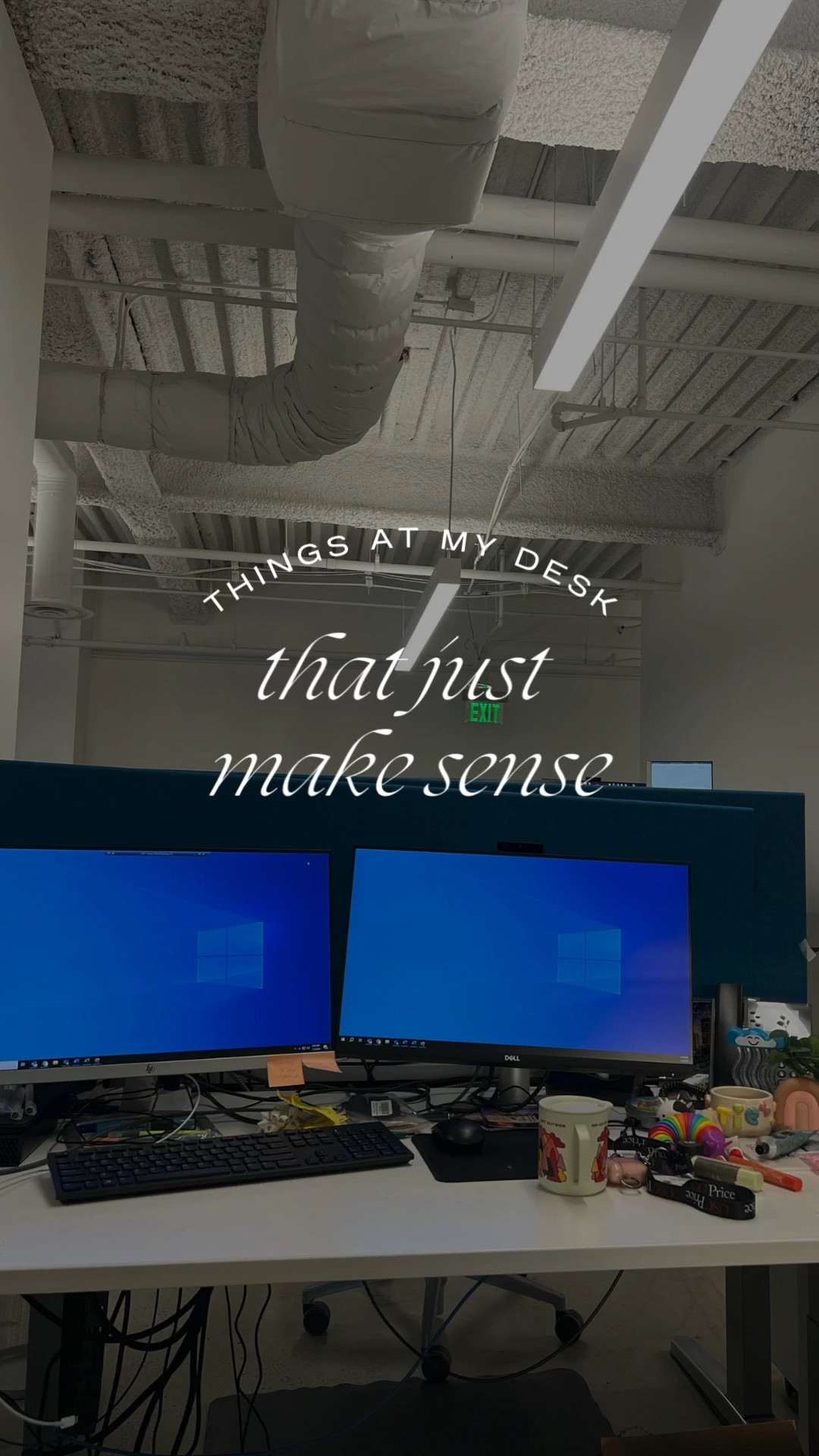 a collection of things at my desk at work that just make sense!

some of my favorite things live on my desk at work - from my favorite tea bags, to the best pens, the cutest fidget toys and decorations… and of course beauty and body products like lotions, hand creams, rinse-less cleansing hand sanitizers, lip balms and lip glosses! 

today, I’m sharing my favorite things on my desk. hopefully you find something you love as well! 

#LTKfindsunder50 #LTKhome #LTKVideo