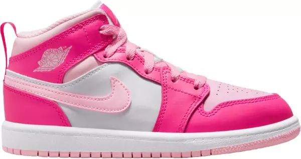 Jordan Kids' Preschool Air Jordan 1 Mid Basketball Shoes