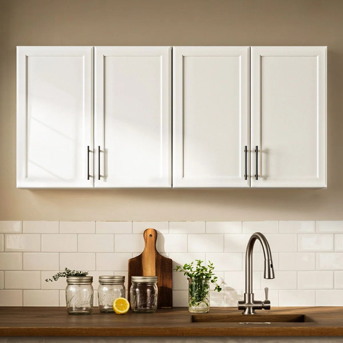 48" Laundry Wall Amount CabinetByNEWOWNDS4.4Rated 4.4 out of 5 stars.27 ReviewsPopular 6 people v... | Wayfair North America