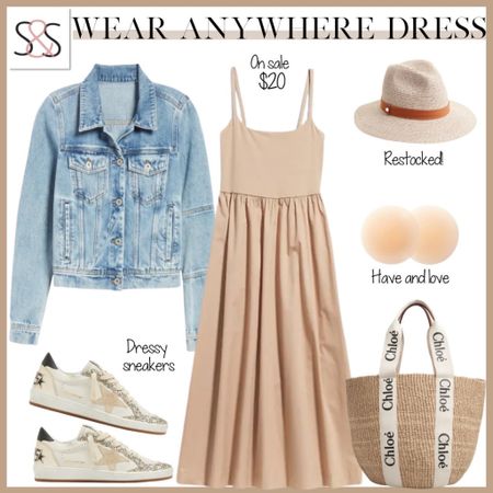 Old Navy dress on sale for $20! This is perfect for spring vacation and exploring the sights while staying comfy. This can also be dressed up for dinner.

#LTKtravel #LTKunder50 #LTKstyletip
