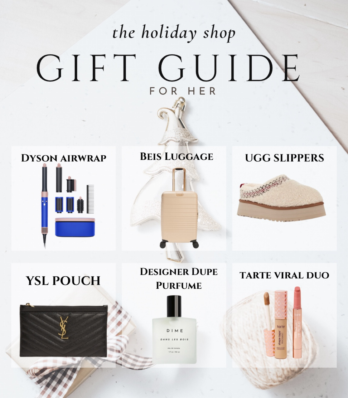 Gift ideas for her this holiday season! 

#LTKGiftGuide #LTKHoliday #LTKsalealert