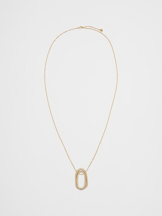 Organic Shape Pendant Necklace | Banana Republic Factory
