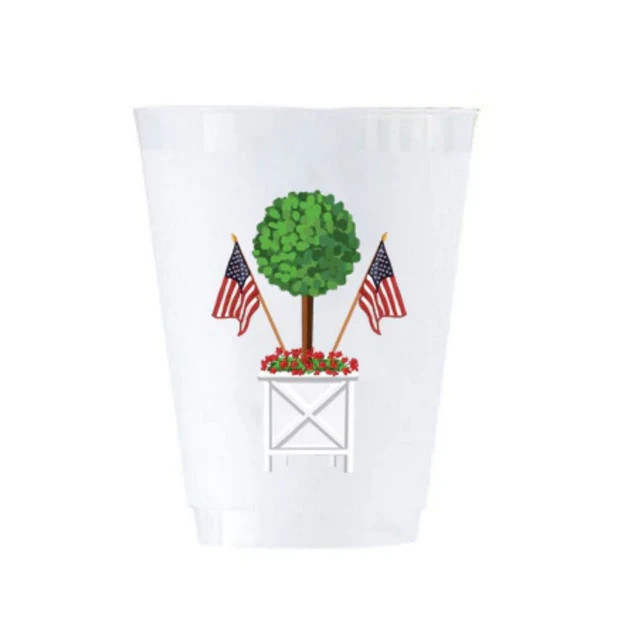 Patriotic Shatterproof Cups | Cailini Coastal