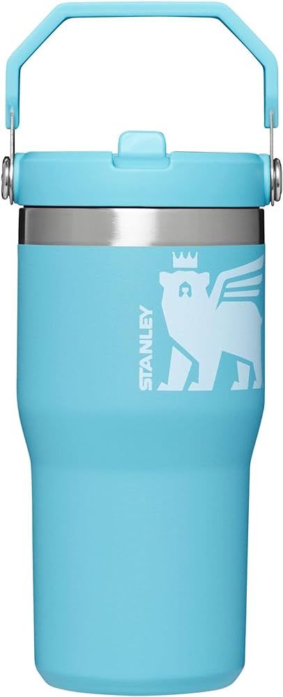 Stanley Classic IceFlow Flip Straw Tumbler for Kids (8 or Above), 20oz, Stan the Bear Stainless S... | Amazon (US)