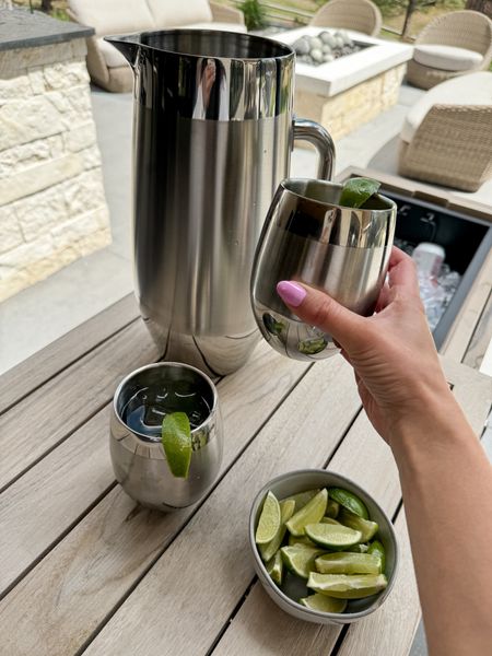Evenings on the patio just got a lot sweeter with the double walled Optima beverage set! 

#LTKStyleTip #LTKHome #LTKSeasonal