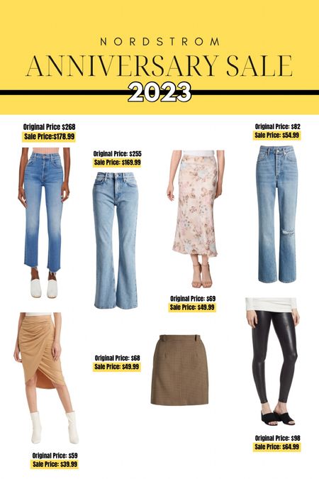 Nordstrom Anniversary Sale 2023 - My Favorite Bottoms (Jeans/Skirts/Leggings)

Rag & Bone, Top Shop, Open Edit, SPANX

#LTKFind #LTKsalealert #LTKxNSale
