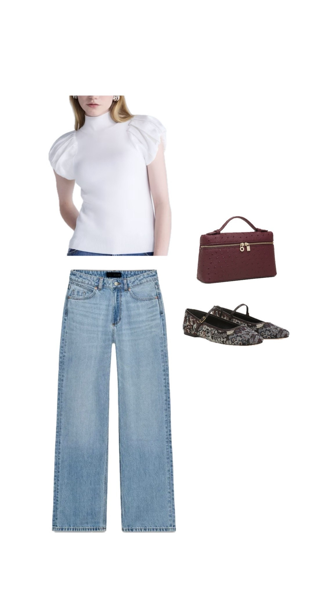Jean are Zara ref code: LIGHT BLUE8228/021/406