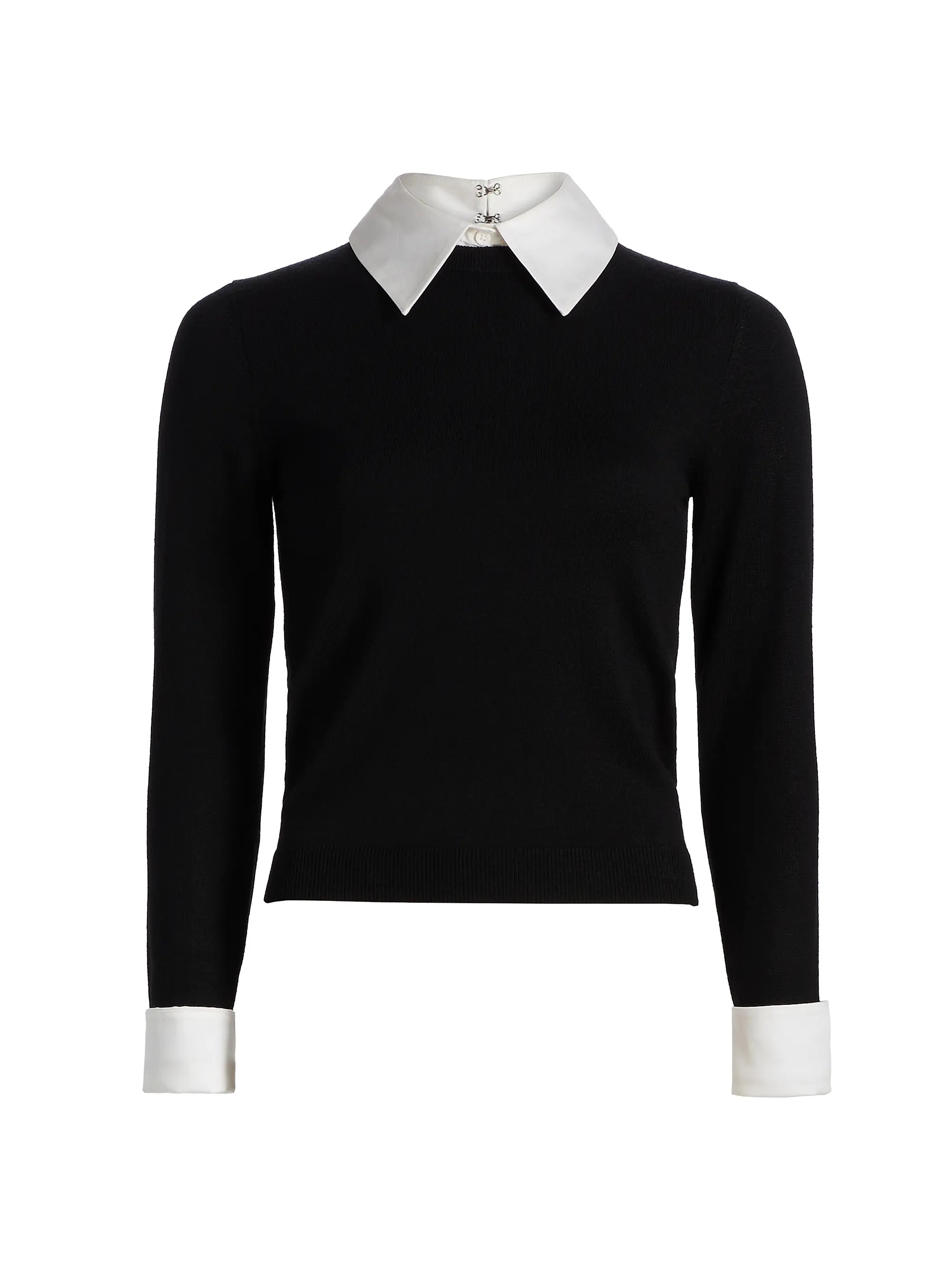 Porla Collared Wool Sweater | Saks Fifth Avenue