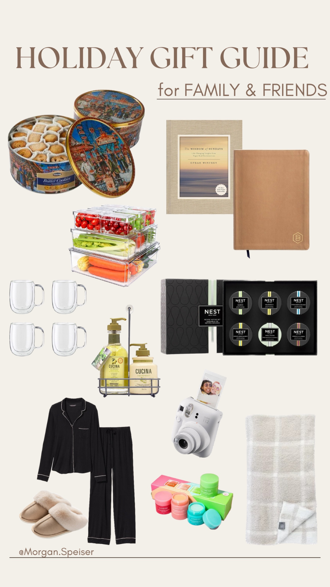 Any of these would make an amazing gift on their own. Just add a bow & cute gift tag, or you could easily build a bigger present by grouping a few things together. 







@Morgan.Speiser 
Gift guide, gifts for friends & family, gift ideas, Christmas gifts, Christmas pajamas, nest candles, gift sets. 

#LTKGiftGuide #LTKCyberWeek #LTKHoliday