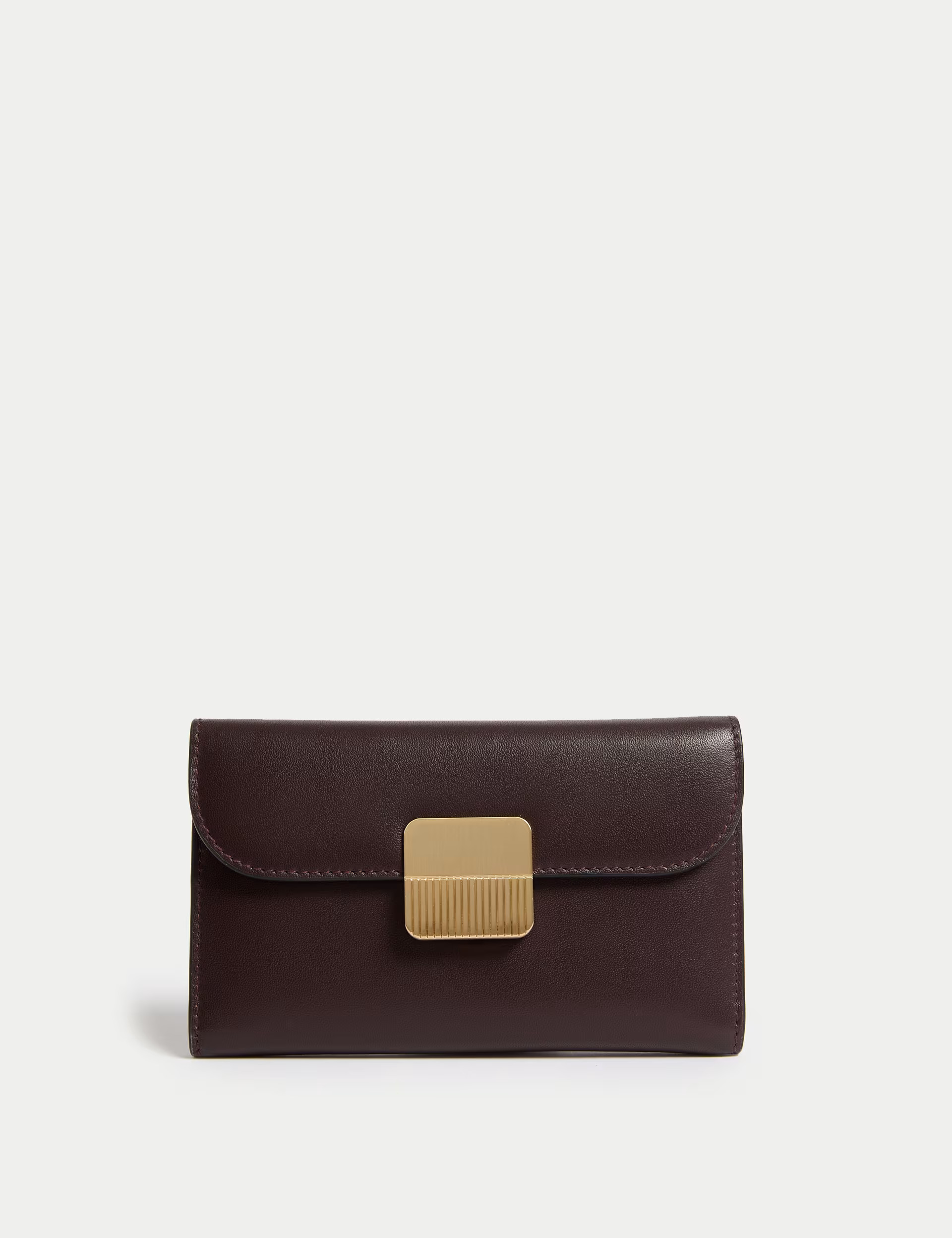 Large Leather Foldover Purse | Marks & Spencer (UK)