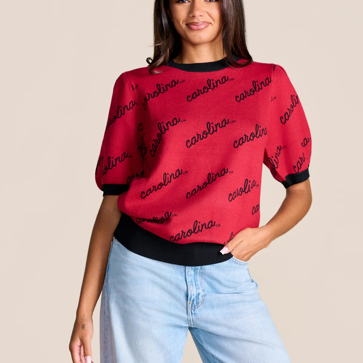 The Merit Puff Sleeve Sweater | South Carolina | Stewart Simmons