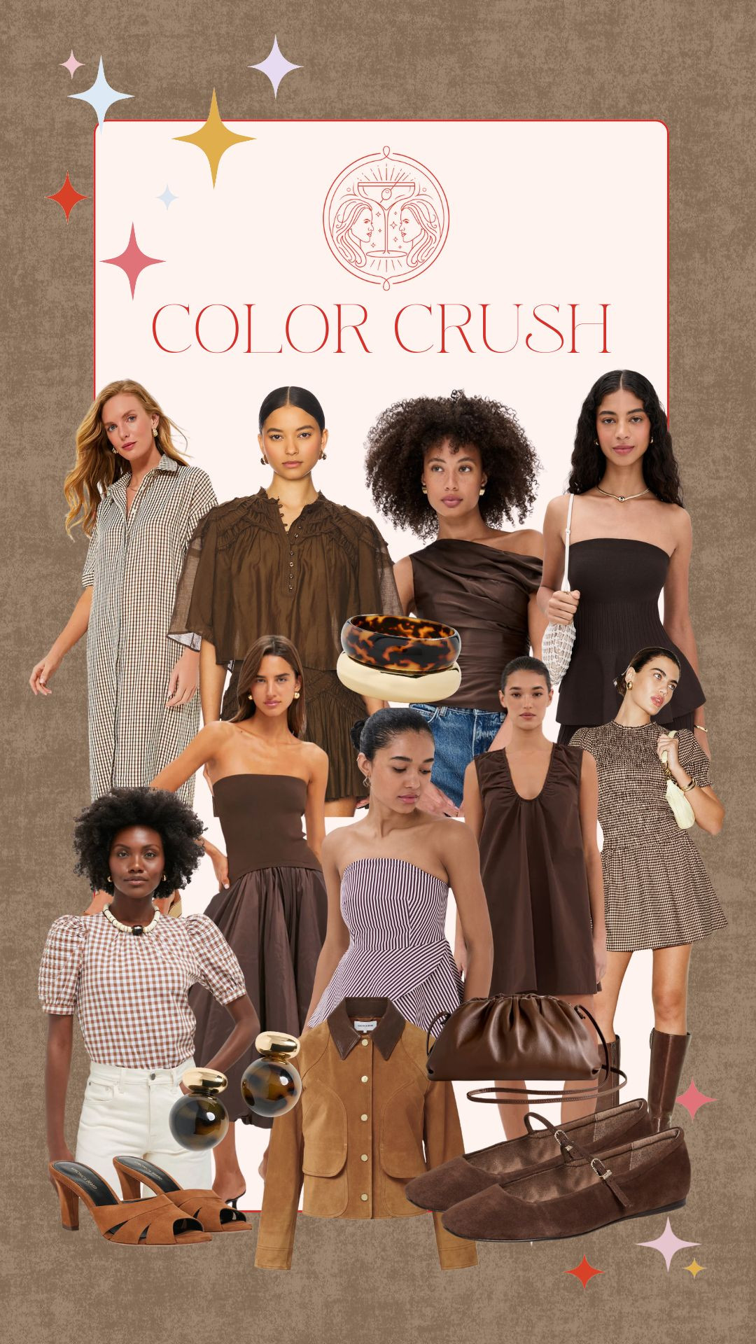 Color crush! Loving brown year round, but especially leaning into fall transition outfits // fall outfit, fall dress, summer outfit  

 #LTKStyleTip