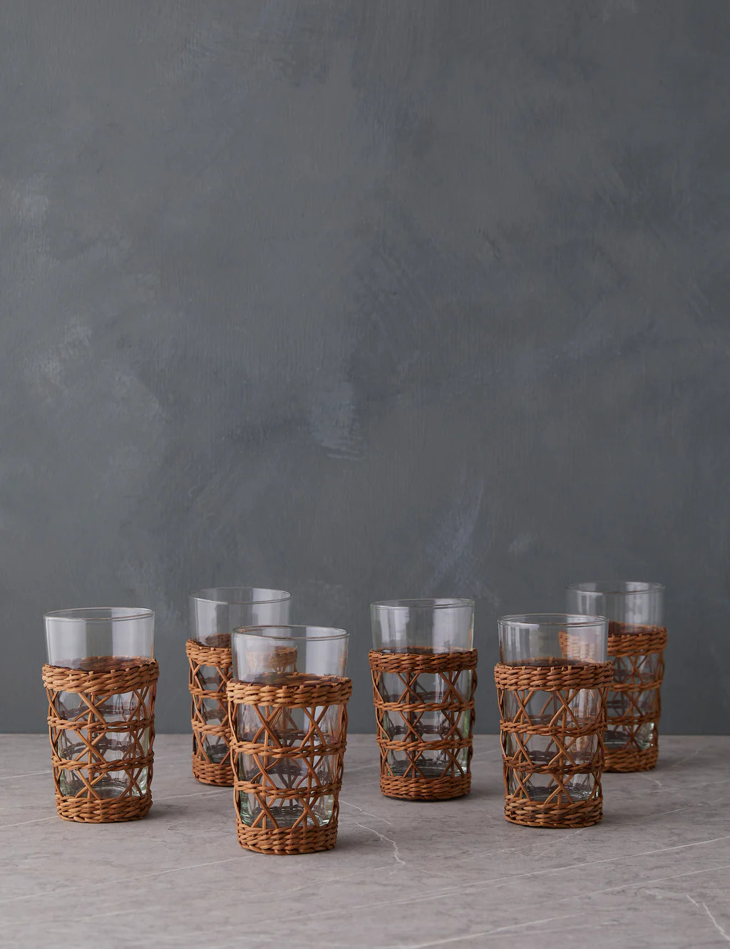 Lorraine Highball Glasses (Set of 6) | Lulu and Georgia 