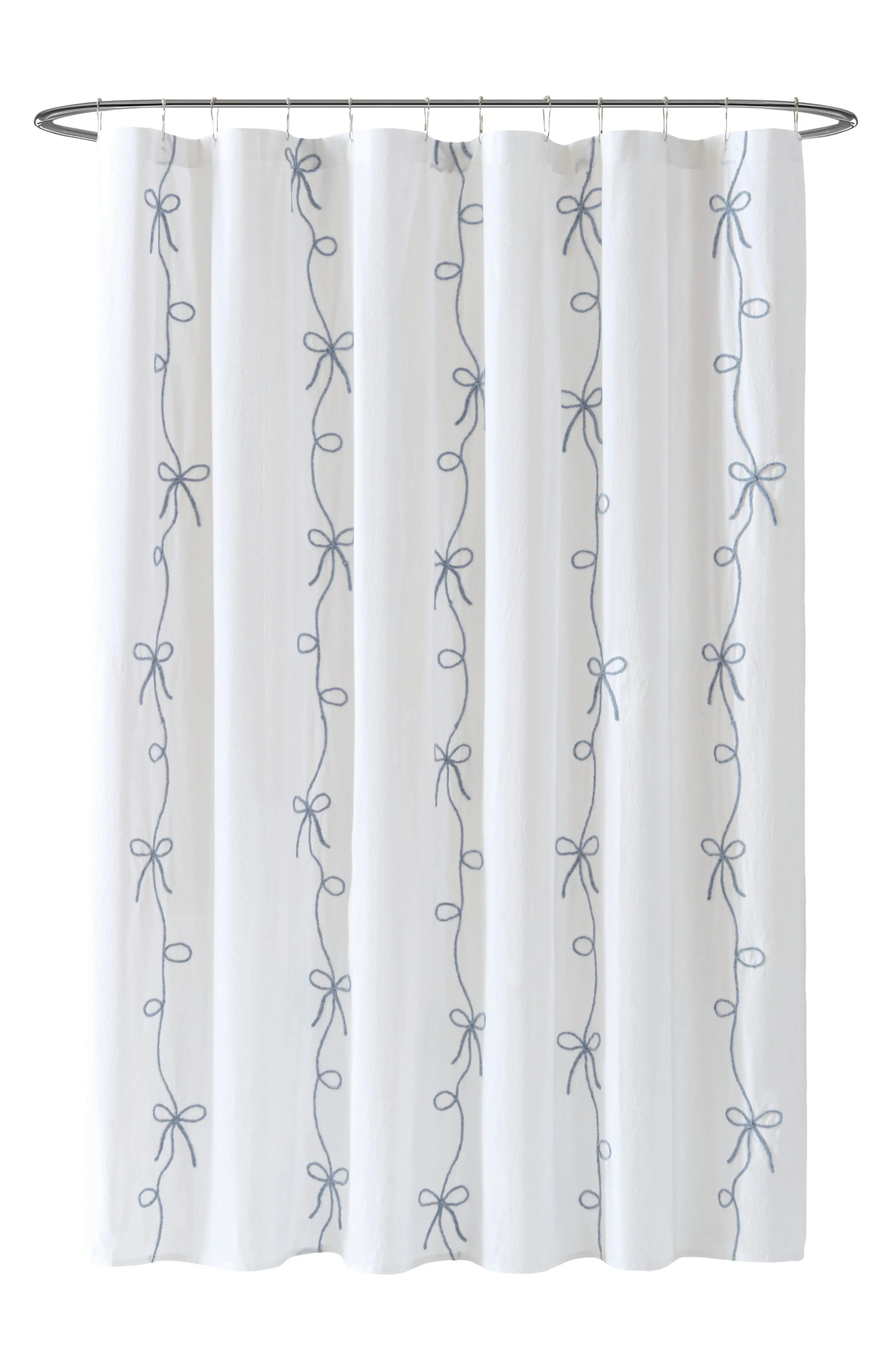 Peri Home Sasha Bows Shower Curtain | Nordstrom | Nordstrom