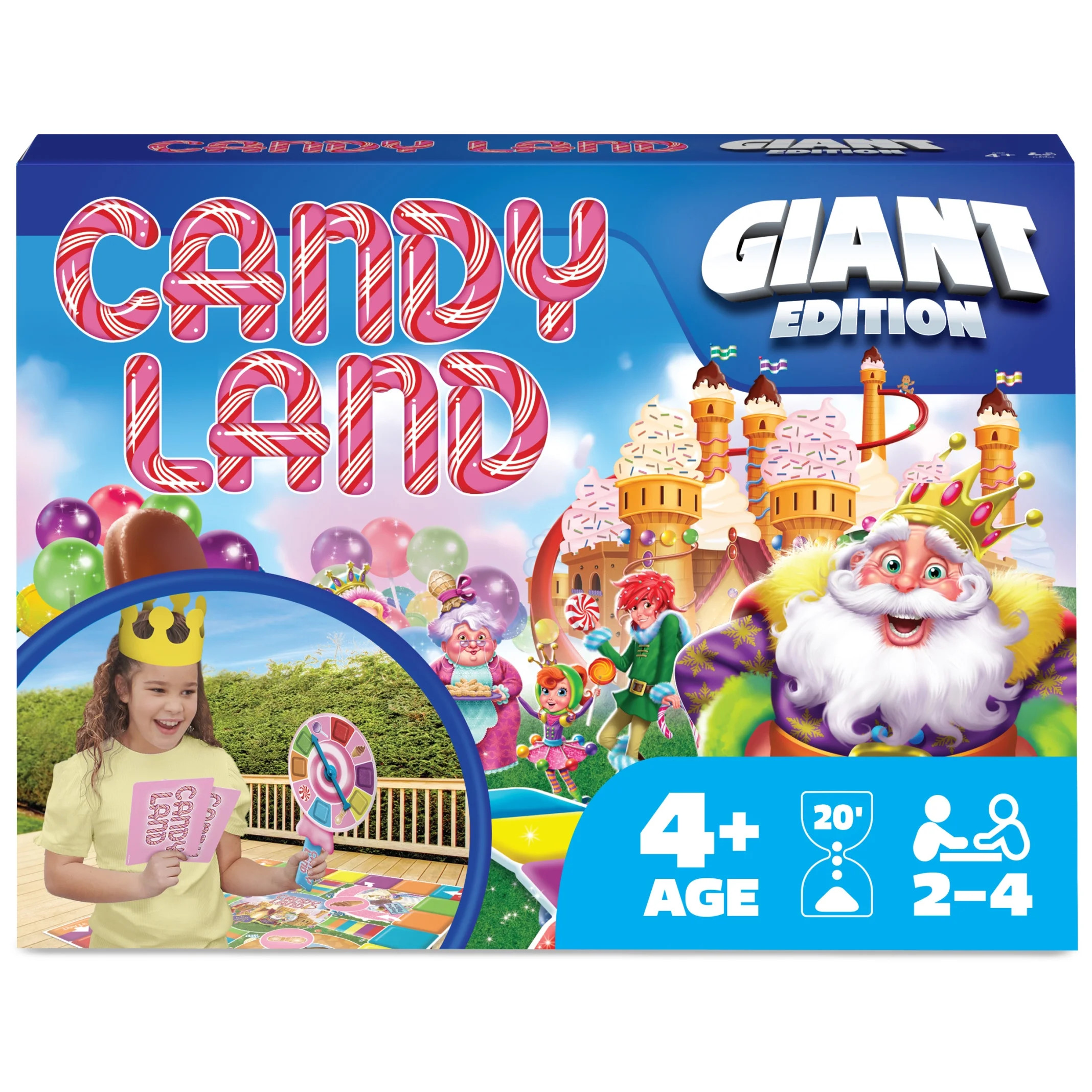 Spin Master Games, Candy Land Giant Edition Board Game, for Ages 4 and up | Walmart (US)