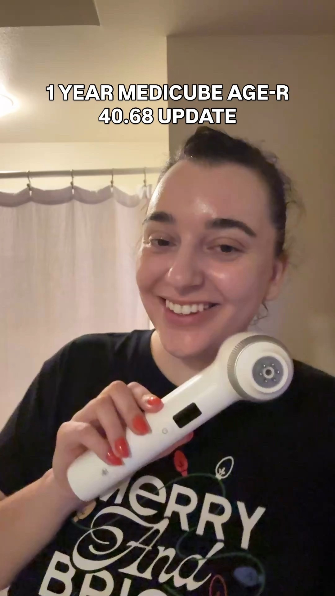 Medicube update after one year! 
Medicube device results before and after 

#LTKstorytime #LTKBeauty #LTKGiftGuide