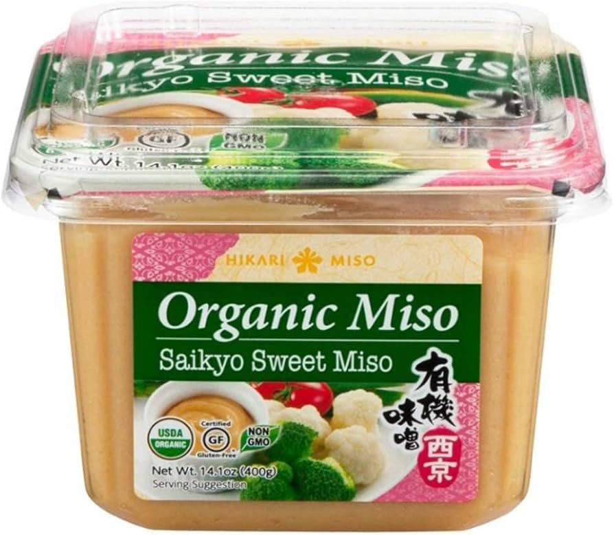 Hikari Organic Miso Paste, Saikyo Sweet, 14.1 oz | Amazon (US)