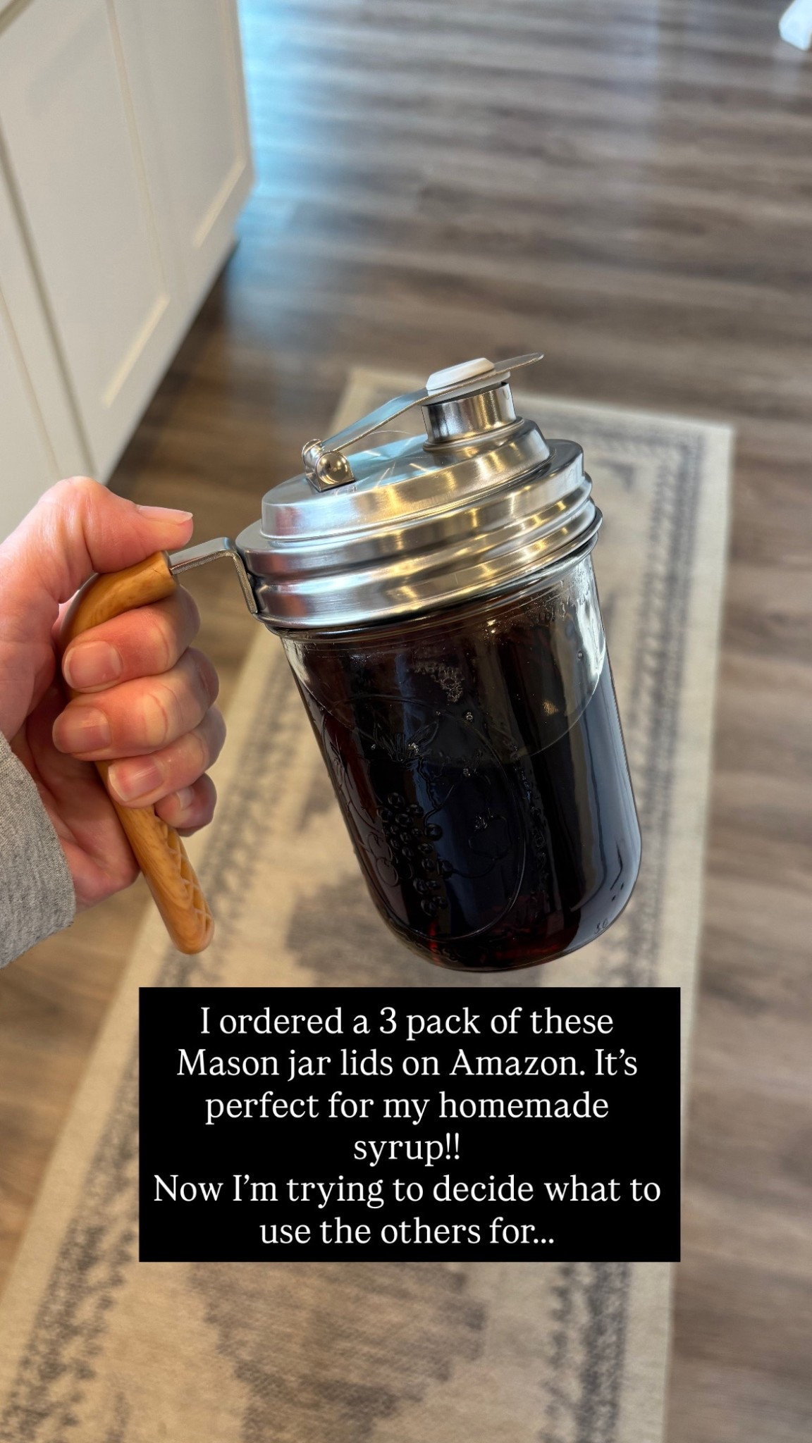 These Mason jar toppers are awesome. You get 3 for $13.99!!

#LTKdayinmylife #LTKSaleAlert #LTKHome